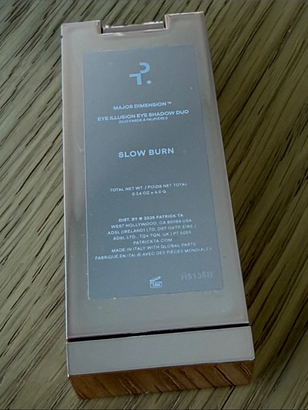Patrick Ta Eyeshadow Duo - Slow Burn